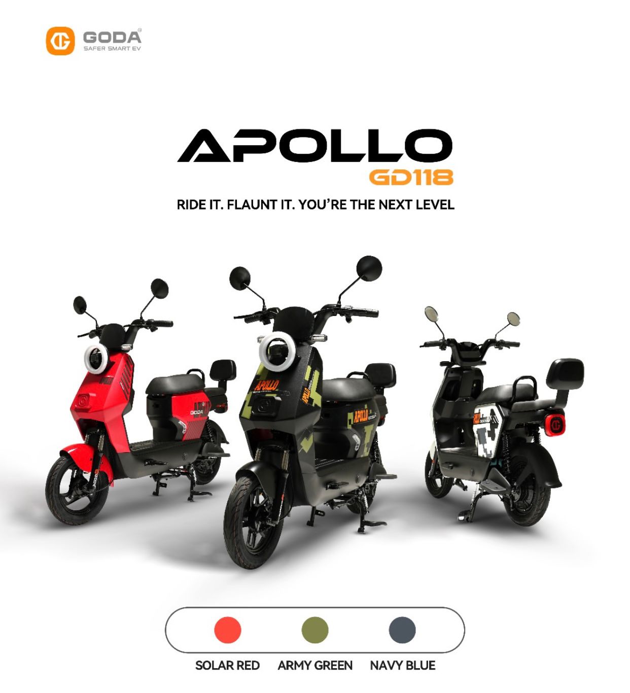 Jual Sepeda listrik GODA tipe APOLLO GD118 Murah - Ar-Rahman E-Bike Bondowoso