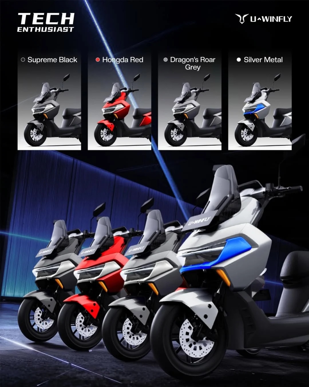 Jual Sepeda listrik U-Winfly tipe M110G Murah - Ar-Rahman E-Bike Bondowoso