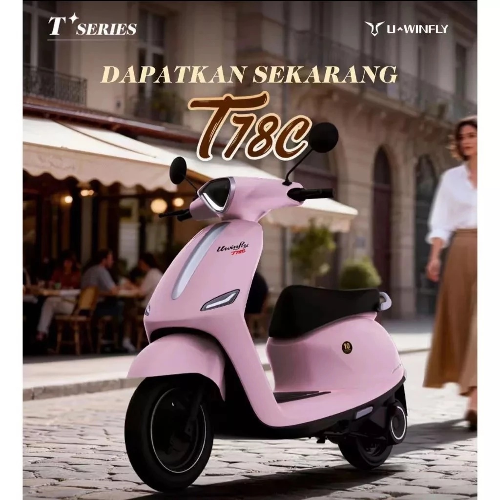 Jual Sepeda listrik U-Winfly tipe T78C Murah - Ar-Rahman E-Bike Bondowoso