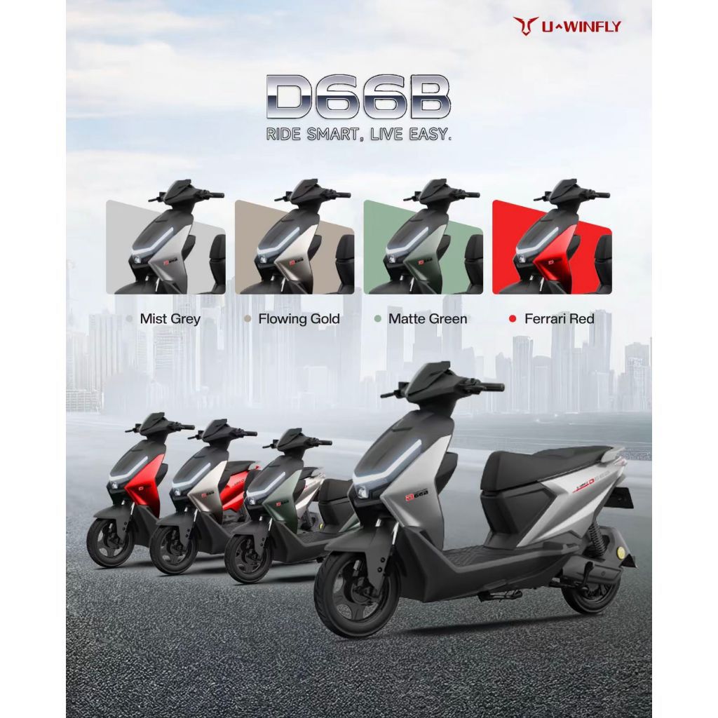 Jual Sepeda Listrik Uwinfly D66B Murah - Ar-Rahman E-Bike Bondowoso
