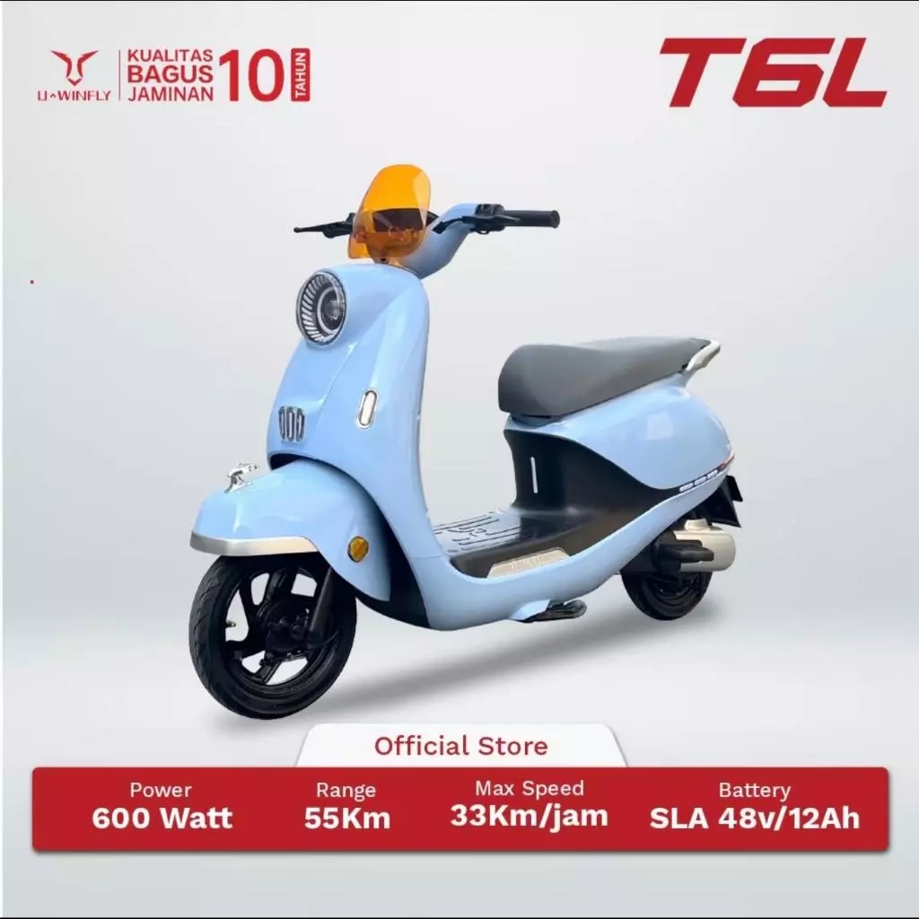 Jual Sepeda listrik U-Winfly tipe T65L Murah - Ar-Rahman E-Bike Bondowoso