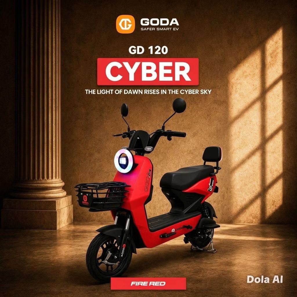 Jual Sepeda listrik GODA tipe 120S CYBER Murah - Ar-Rahman E-Bike Bondowoso