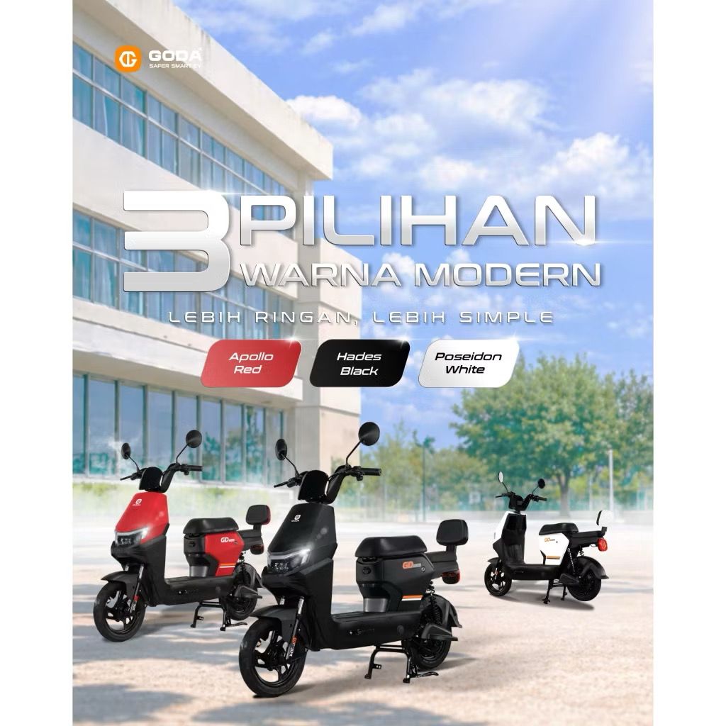 Jual Sepeda Listrik GODA 005S TRY Lite Murah - Ar-Rahman E-Bike Bondowoso