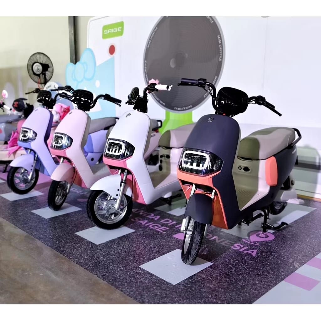 Jual Sepeda Listrik Saige Mocha Murah - Ar-Rahman E-Bike Bondowoso