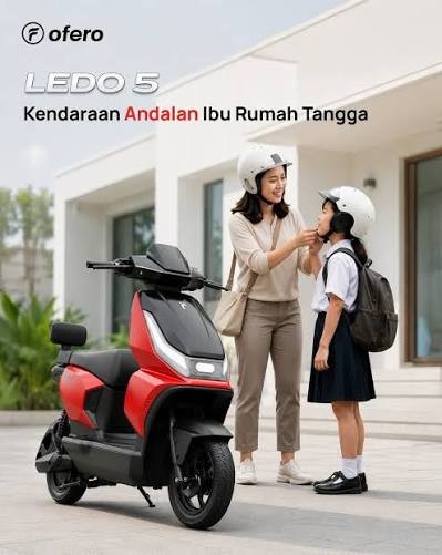 Jual OFERO LEDO 5 Murah - Ar-Rahman E-Bike Bondowoso
