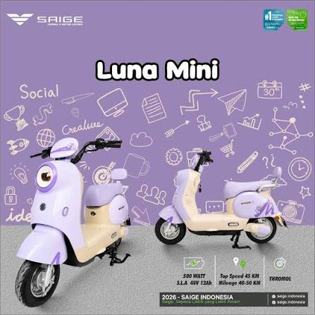 Jual SAIGE LUNA MINI Murah - Ar-Rahman E-Bike Bondowoso