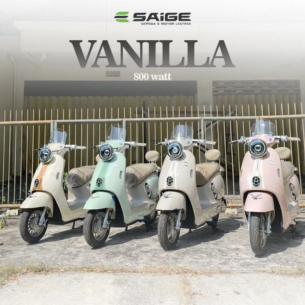 Jual SAIGE VANILLA Murah - Ar-Rahman E-Bike Bondowoso